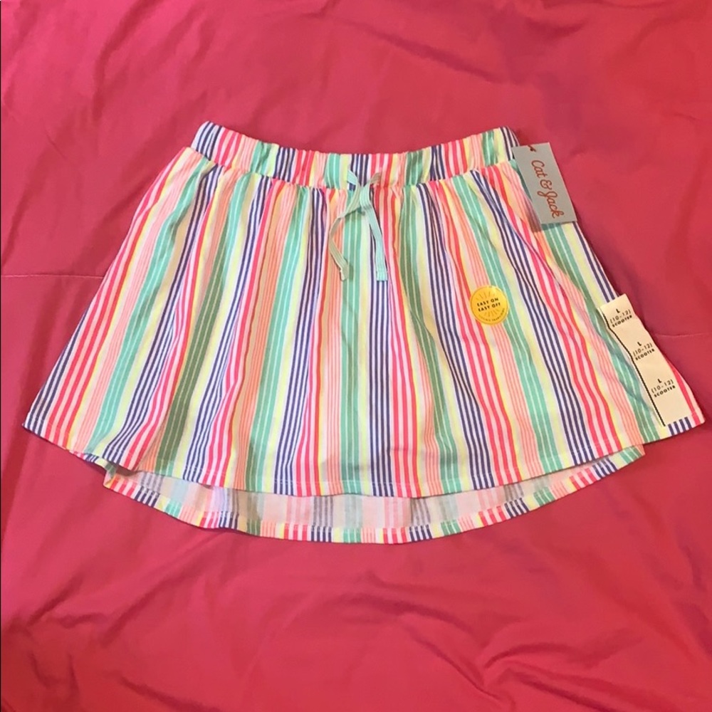 🌸 Girls stripped skort 💕